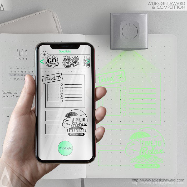 Bullet Journal Laser Projector by Mohamad Montazeri