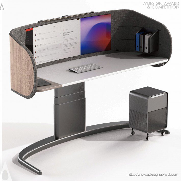 Cooffice Officedesk Multifunctional Workstation by long chen