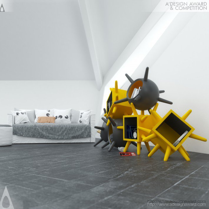 Oleg Multifunctional Furniture by Andrea Cingoli