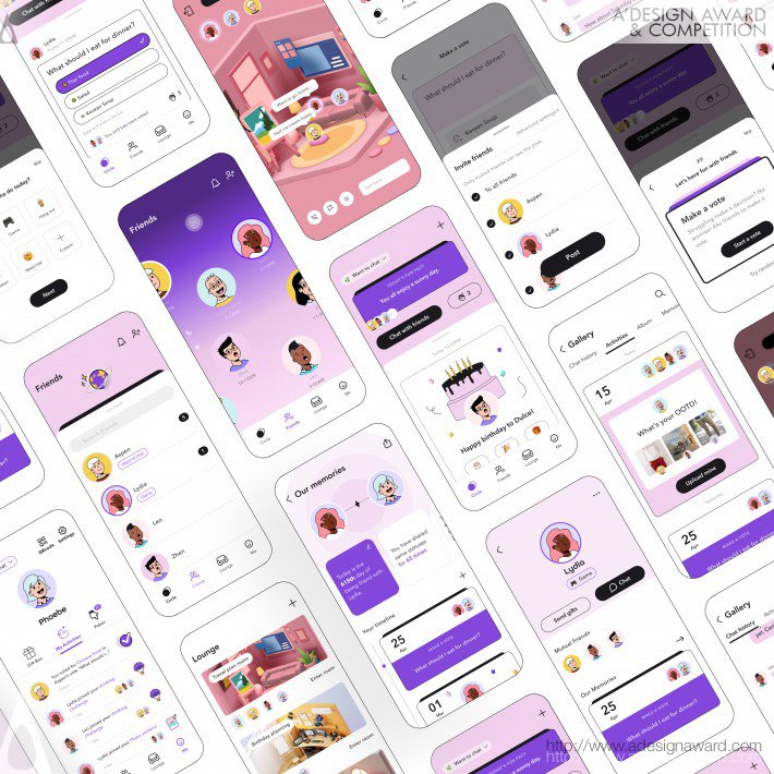 O&#039;friends Social App by Yichen Wang