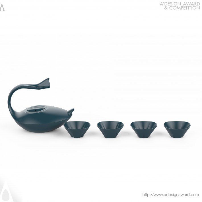 Qing Yi Tea Set by Cong Ma