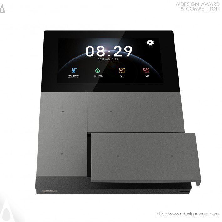 Guangzhou Video-Star Intelligent Co.,Ltd - Knx Waltz Touch Pad Smart Home Control Panel