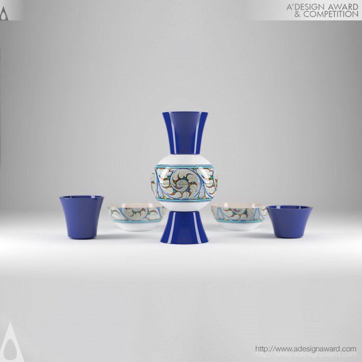 Castles in Ceramics Multifunctional Pot by Andrea Cingoli
