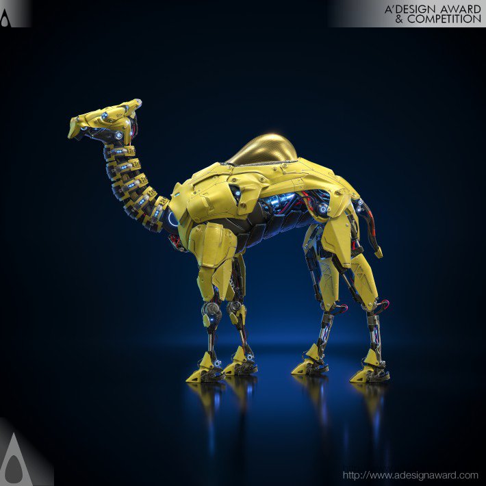 Camel Robot Digital Art by Edu Torres