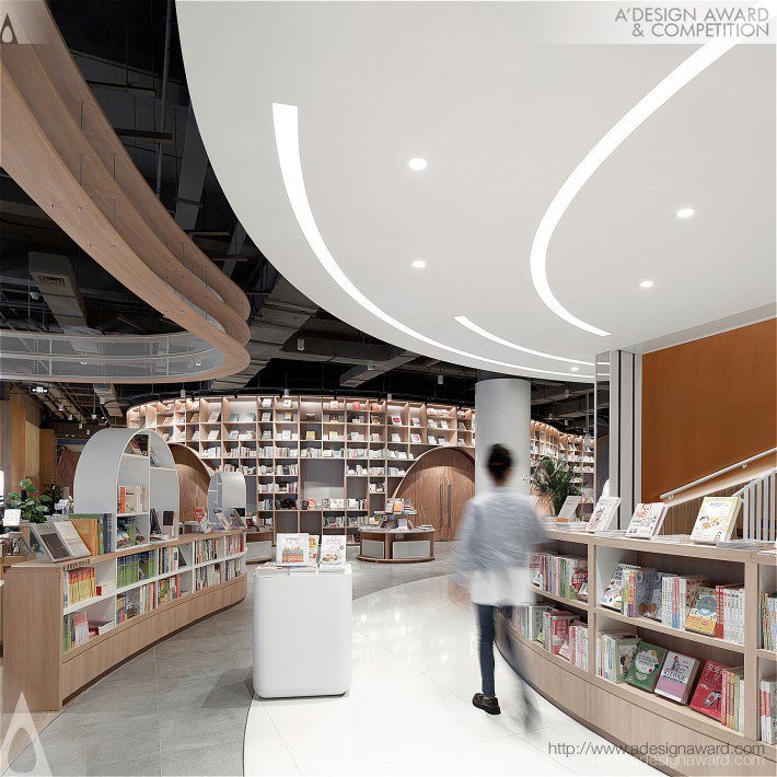 Jiang &amp; Associates Creative Design - Pingshan Cultural Cluster Book Mall Bookstore