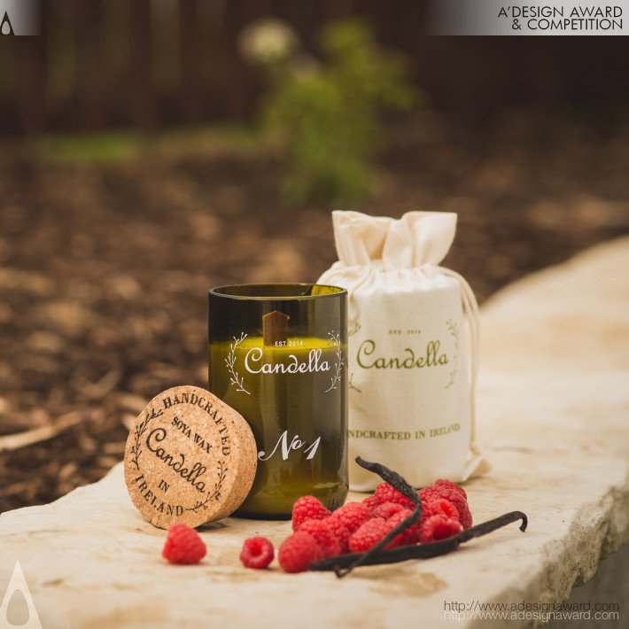 Handcrafted Scented Candle by Candella