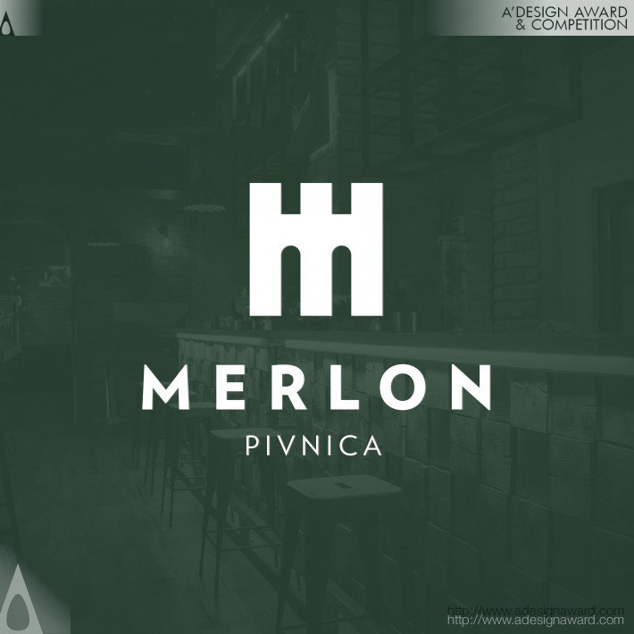 Merlon Pub Identity, Branding by STUDIO 33