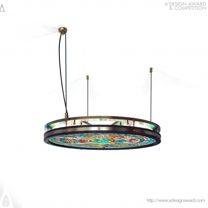 Chartres Ceiling Lamp by André Teoman