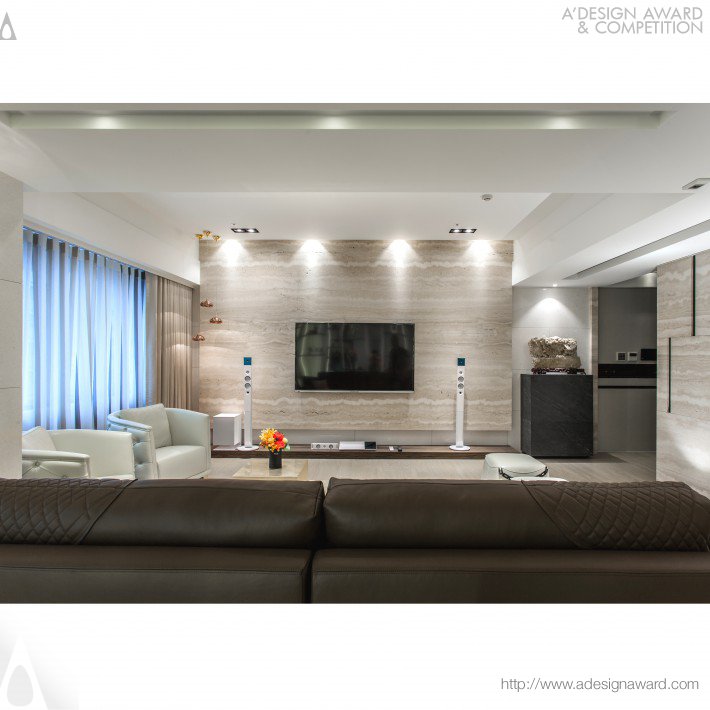 Casa Silk Residential Interior Design by Webber (Ping-Chun) Chen