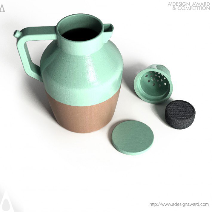 Balazs Toth - Hanga Water Filter Pitcher