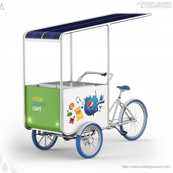 Pepsi Solar Cart Vending Cart Solar Cooler by PepsiCo Design and Innovation