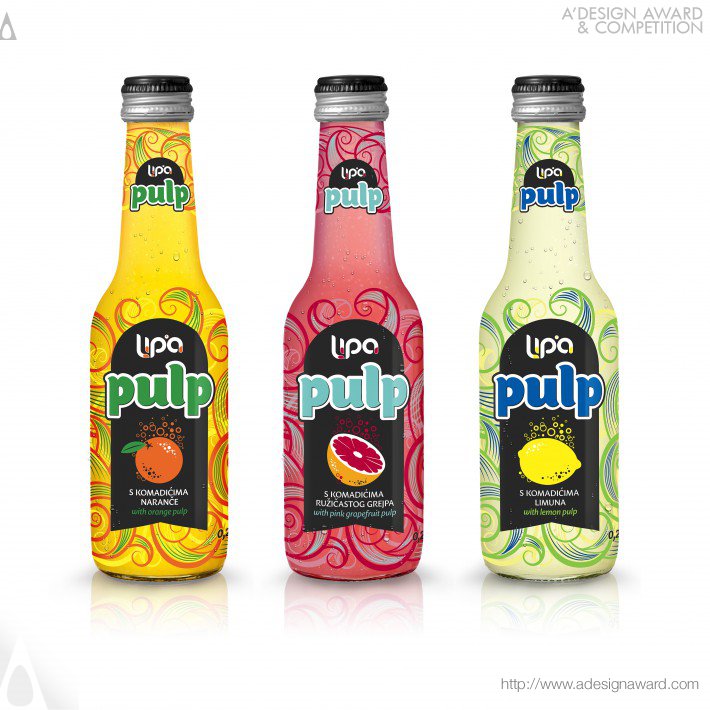 Lipa Pulp Carbonated Beverage by Damir Midzic