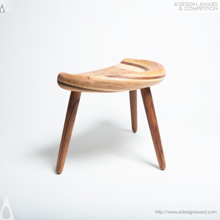 Layer Stool by Fuma Fujiwara