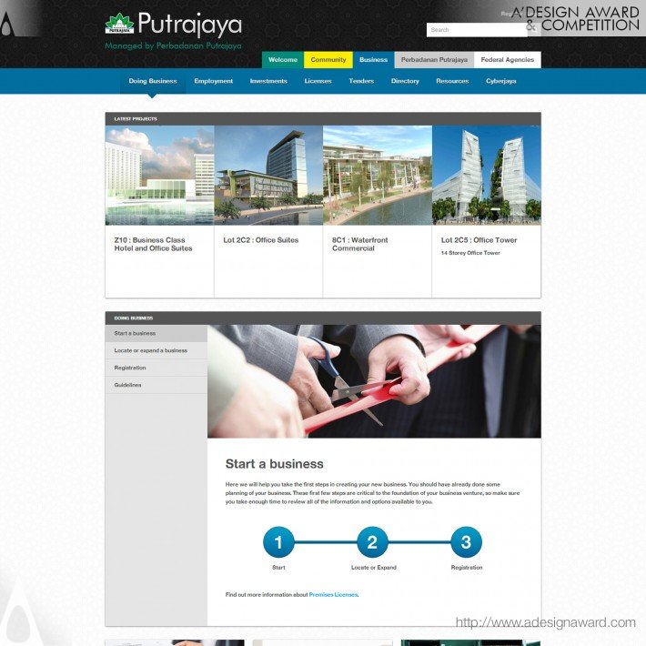 Perbadana Putrajaya Portal by World Wide Web Domination