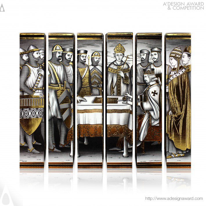 800th Anniversary Magna Carta Playing Cards by Alexander Chin