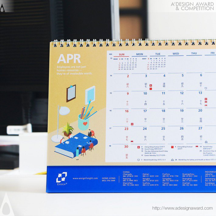 Calendar by Kwan Kei Heung