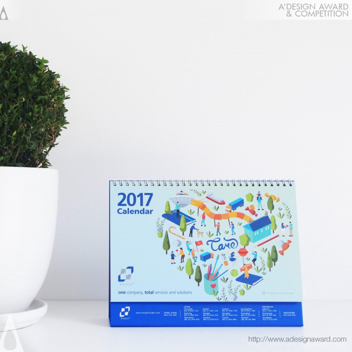 Ensign Calendar by Kwan Kei Heung