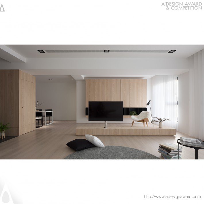Apartment Interior Design by Cheng-Hsuan Huang