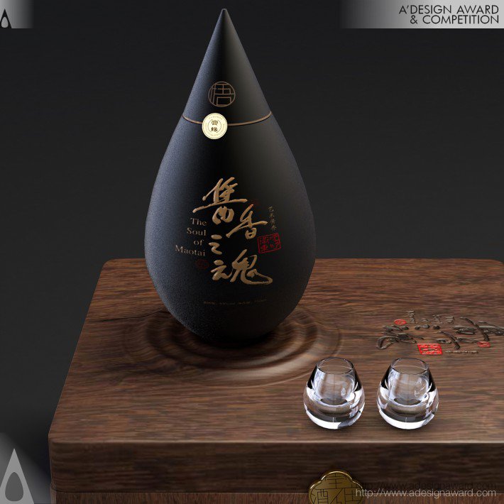 li zuo - The Soul of Maotai Flavour Wu Packaging Design