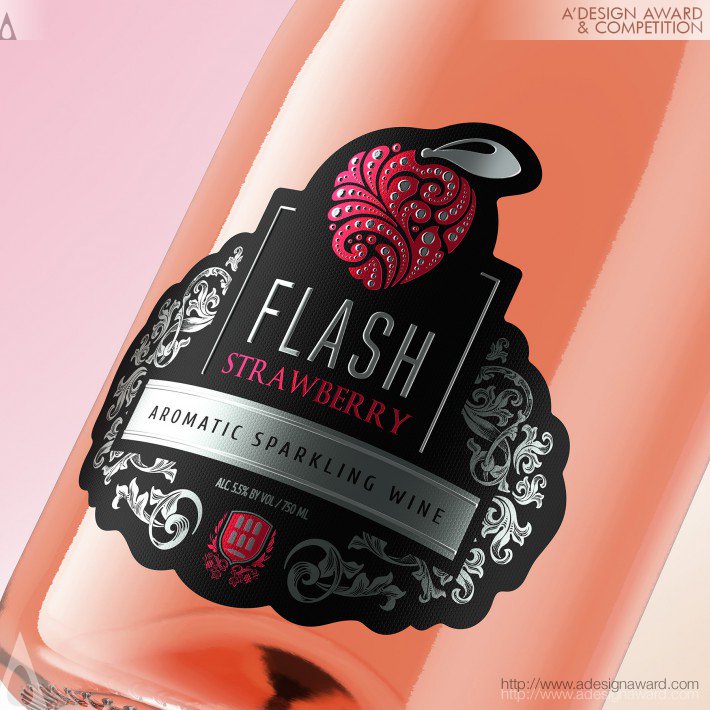 Valerii Sumilov - Flash Sparkling Wines Label