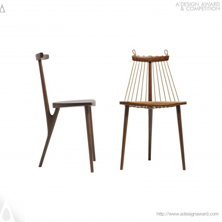 Three Legged Chair by Ricardo Graham Ferreira