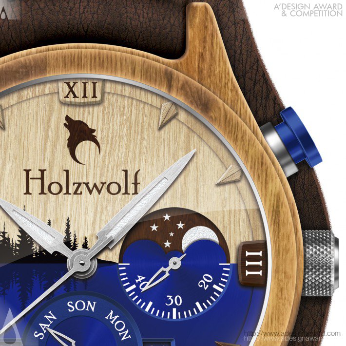 Hernani Ruhland Tralli - Holzwolf Watch