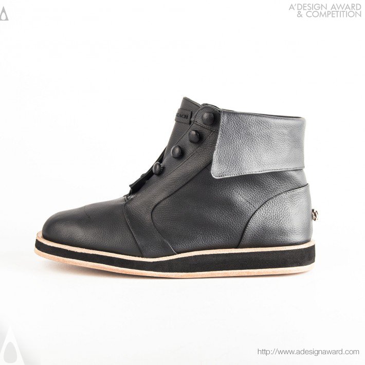 Marco Vinicio Garrido Felix Luxury Buttoned Sneaker