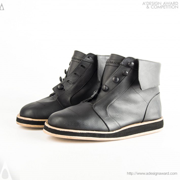 Byron &amp; Leach Luxury Buttoned Sneaker by Marco Vinicio Garrido Felix