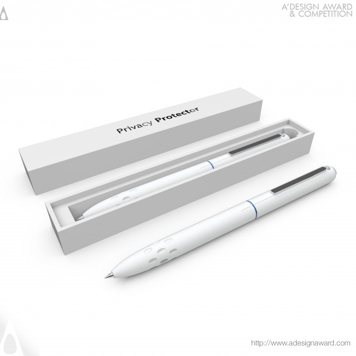 Privacy Protector Erasing Pen by Liu Mingde