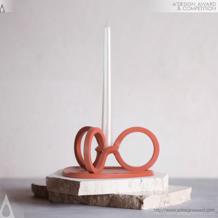 Loop Candleholder by Kazoo Design