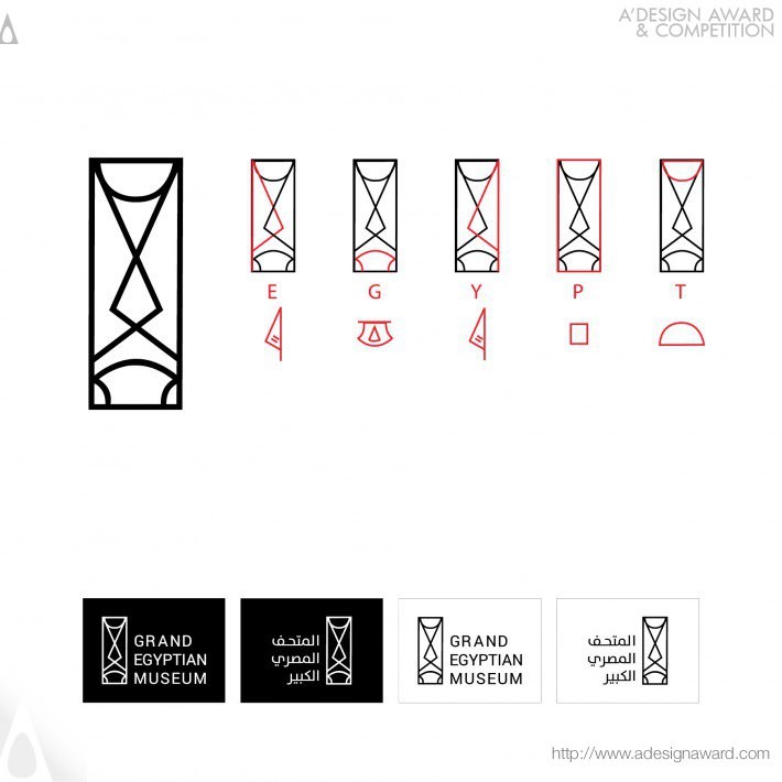 Rana Hossam Gaber - Grand Egyptian Museum Corporate Identity