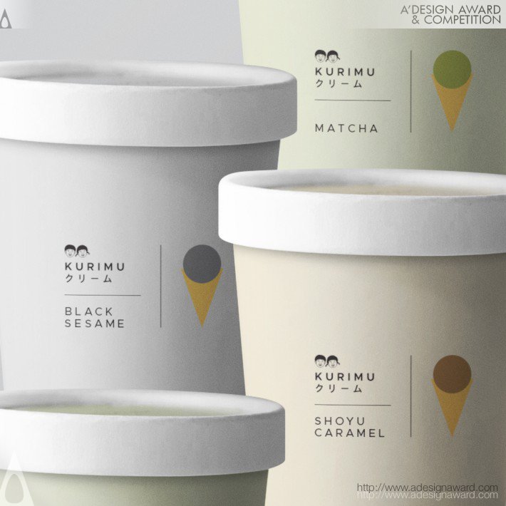 Lance Francisco - Kurimu Ice Cream Packaging Design