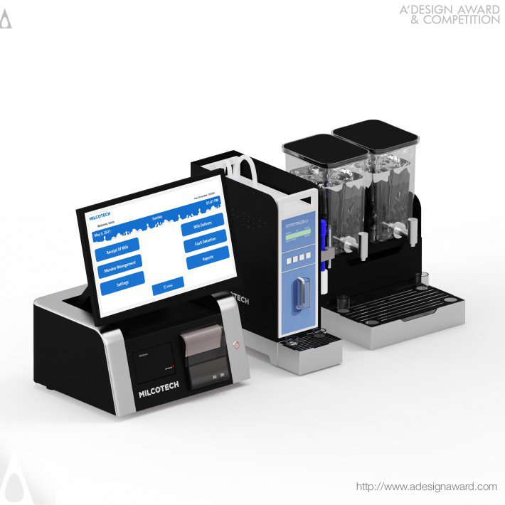 Milcotech Multifunctional Sale System by I-D Tech of Nile University