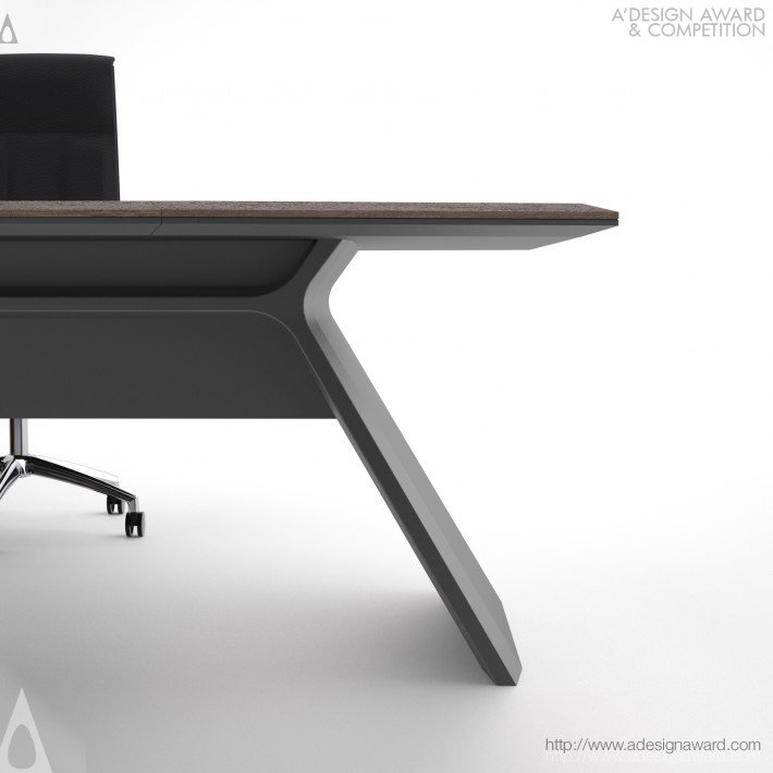 Executive Office Desk by Steven Zhang