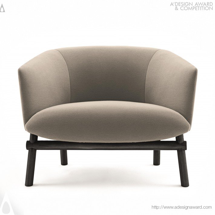 Livre Armchair by Federica Biasi