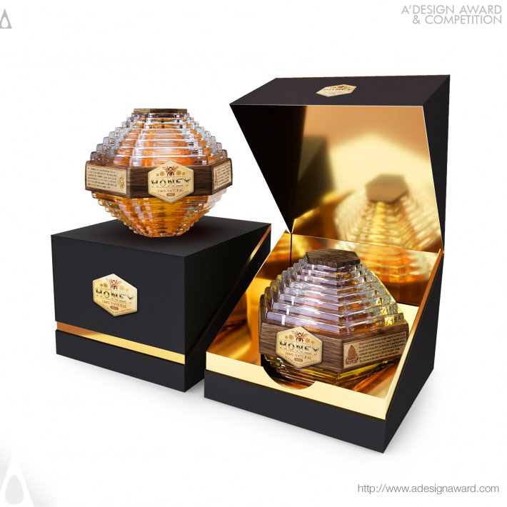 Wallrus Design Studio - Honey Packaging Design