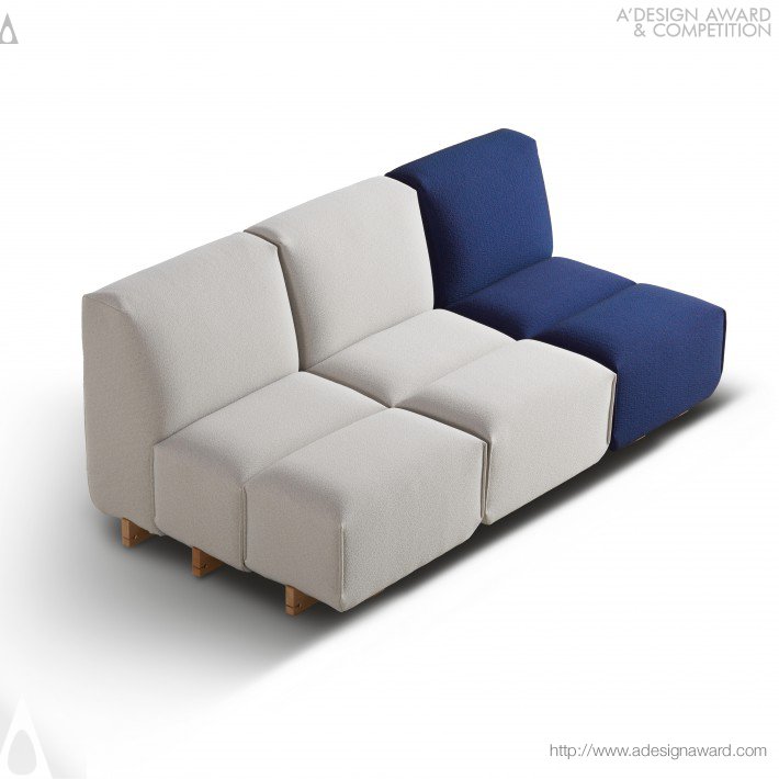 Toast Tool Free Assembly Sofa by Tian Chen&amp;Hao Wu