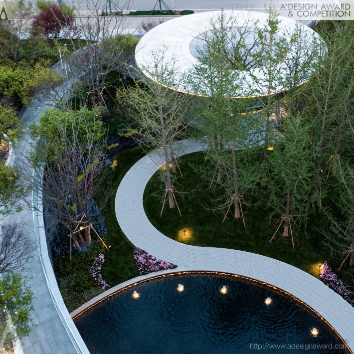 Hill Mansion Landscape Design by Bing Dong