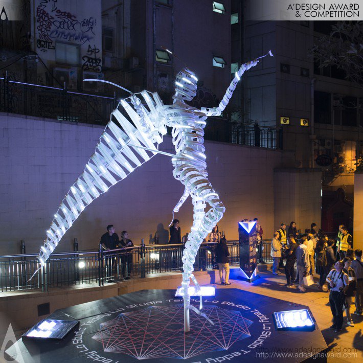 Teddy Lo - Quintessence Interactive Light Sculpture