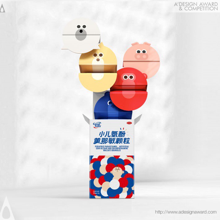 Puppet Children Medicine Packaging by Fuxi Lab of CR999