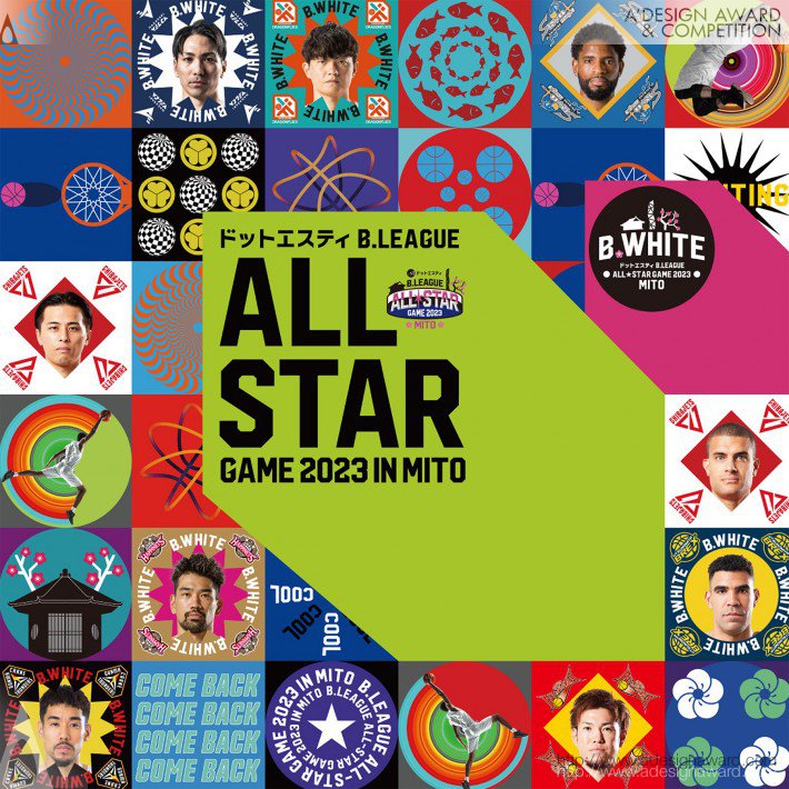 SonyMusic Solutions inc. - B. League All-Star Game 2023 Op Art