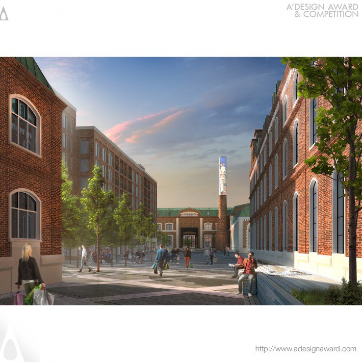 Concept of Urban Redevelopment in Moscow Factory Redevelopment by RTDA