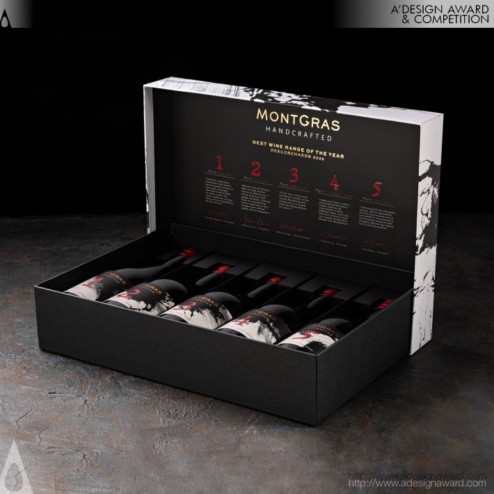 Ximena Ureta - Montgras Handcrafted Wine Packaging