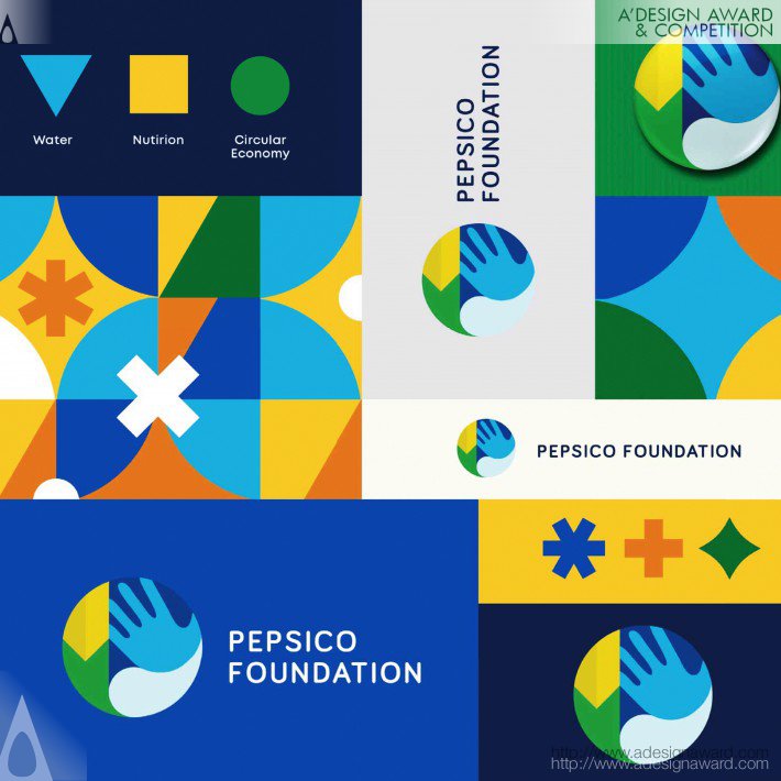 Pepsico Foundation Identity System by Dennis Furniss