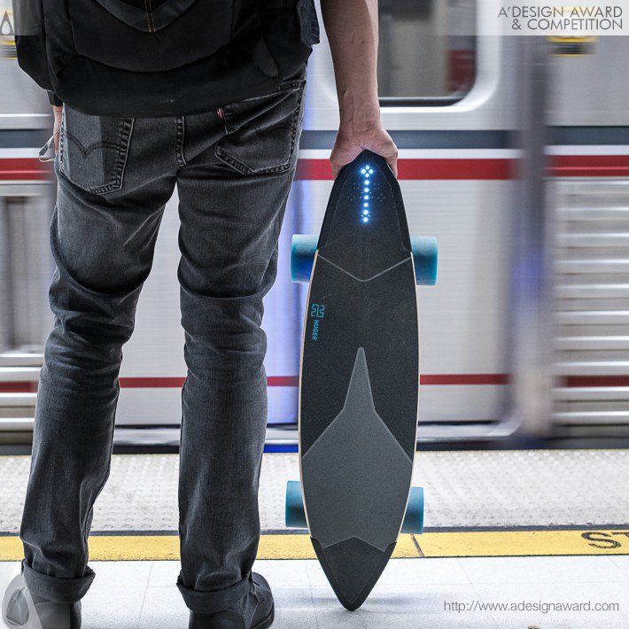 Electronic  Skateboard by Valentino Chow