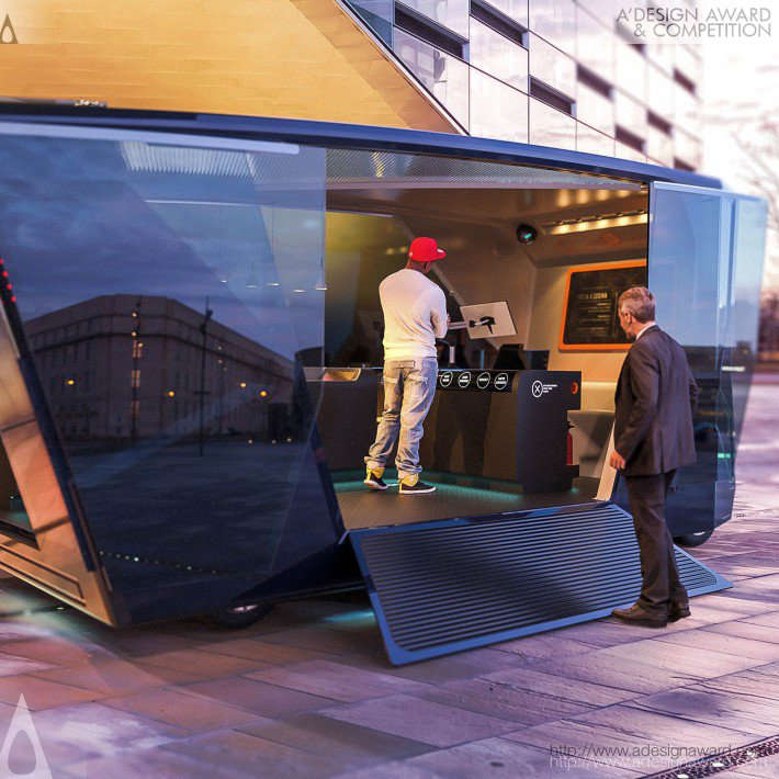 Culinary Coach Autonomous Food Truck by Cody Moore