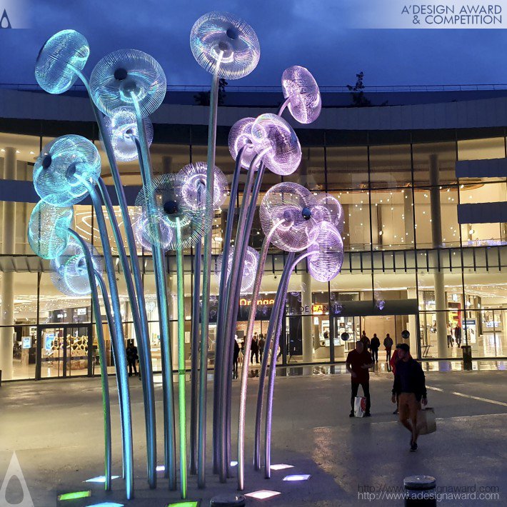 Mirek Struzik - Bubble Forest Public Sculpture