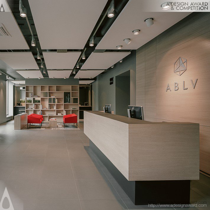 A B L V  Bank Interior Design by Design studio H2E