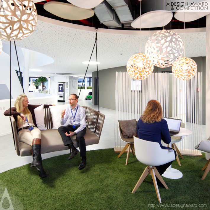 Evolution Design - Easycredit House Workplace Interior Design