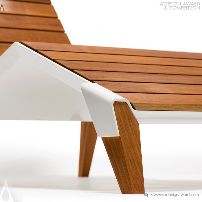 Outdoor Longue Chair by Cameron Smith